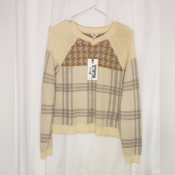 Woolrich Sweaters - Woolrich Plaid Women's Sweater Size SP